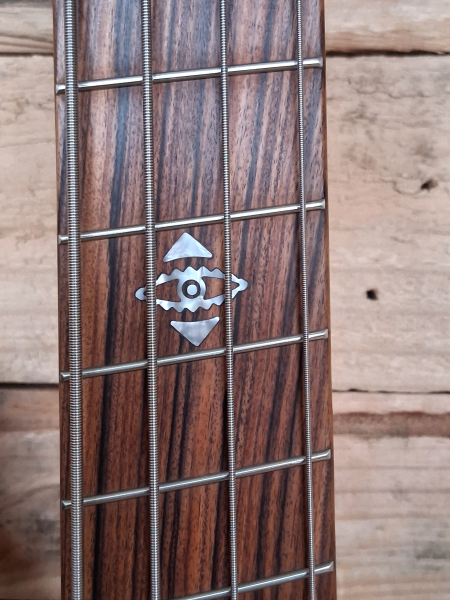 Dingwall JT3 John Taylor 4-String, Metallic Black, Signature